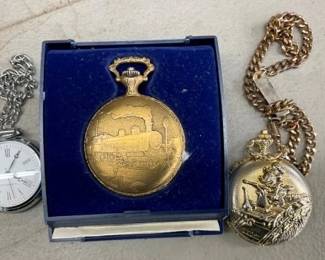DISNEY POCKET WATCH AND OTHERS