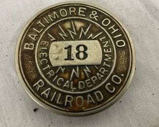 BILTMORE & OHIO RR PIN