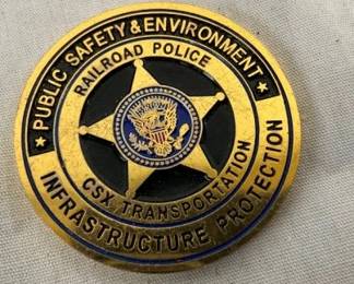CSX POLICE RR PIN