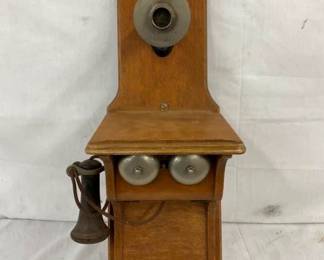 OAK WALL PHONE