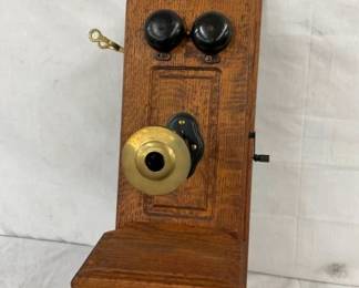 OAK WALL TELEPHONE