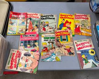 DENNIS MENACE COMICS