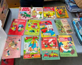 COLLECTION DISNEY COMICS AND OTHERS