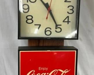 10X24 ENJOY COKE CLOCK
