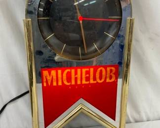 11X21 MICHELOB LIGHTUP CLOCK