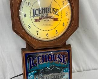 15X25 ICE HOUSE LIGHTUP CLOCK