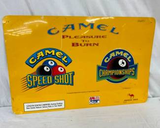 JOE CAMEL POOL BALL ADV. 28X18