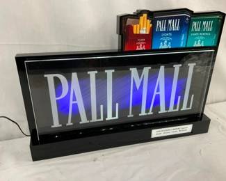 PALL MALL LIGHTUP SIGN