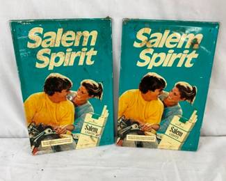 SALEM SPIRIT SIGNS SELF FRAMED