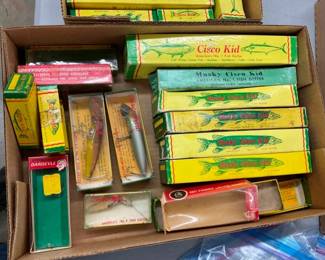 OLD STOCK FISHING LURES