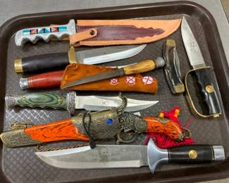 COLLECTION VARIOUS KNIVES