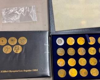 1984 23 OLYMPIC COIN SETS