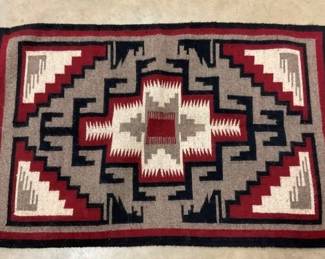 EARLY HANDMADE RUG