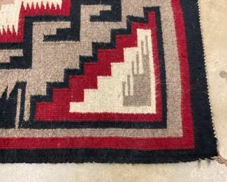 EARLY HANDMADE RUG