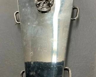 ENGLISH PEWTER FLASK