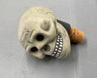SKULL CORK BOTTLE TOPPER