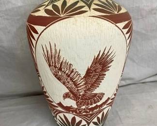 12IN STUDIO POTTERY VASE 1/1000 DINEH