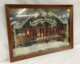MIRROR ADV.MICHELOB SIGN 26X18