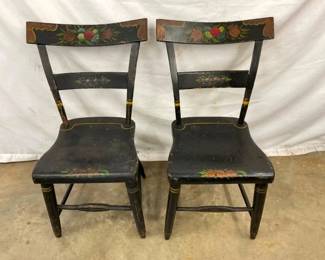ORIG. PENN. TOIL PAINTED CHAIRS