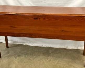 LATE 1800'S PINE HARVEST TABLE