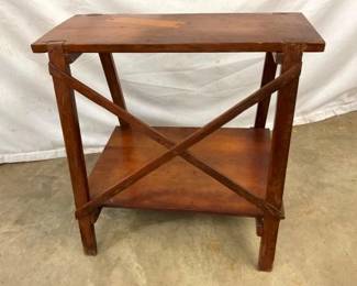 BACKSIDE PINE BUCKET TABLE
