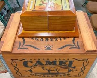 WOODEN CAMEL BOXES