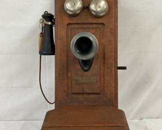 NORTH ELE. OAK WALL PHONE