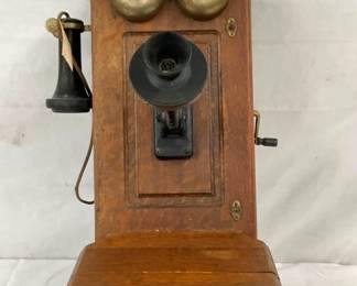 OAK WALL TELEPHONE