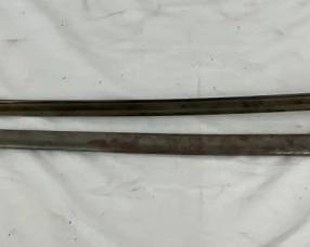 EARLY SWORD W/ CARVED HANDLE