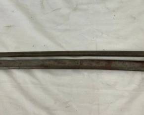 EARLY SWORD W/ CARVED HANDLE