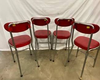 BACK VIEW NICE SET CHAIRS DECO