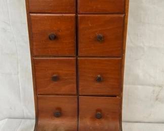 UNUSUAL HANGING SPICE CABINET