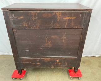 BACKVIEW 1800'S CHERRY CHEST