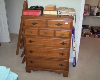 ANOTHER NICE MAPLE CHEST OF DRAWERS