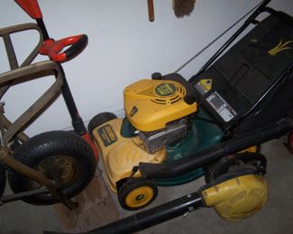 YARD MAN MOWER & LEAF BLOWER