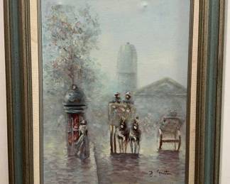 J. Gaston Painting 17”x21”