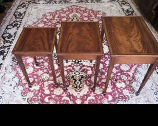 Guildhall Toronto Mahogany Nest Tables