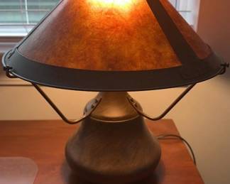 Mica Style Lamp