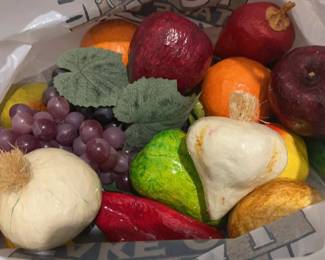 Colorful Lifelike Fruit & Vegetables