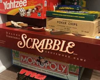 Board Games, Monopoly, Scrabble, Yahtzee & More
