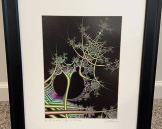 Mandelbrot Quadratic Function, Scott Burns Signed