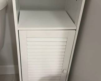 Small White Storage Cabinet