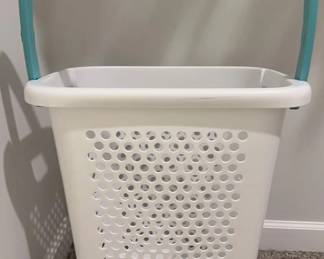 Laundry Basket, Hamper Handle & Wheels 20”x25”