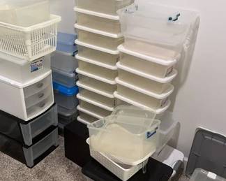 Plastic Storage Bins