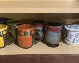 Pottery Coffee Mugs