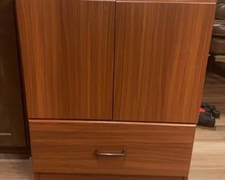 Small Wood Cabinet On Wheels