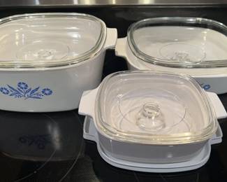 Corningware Baking Dishes with Lids