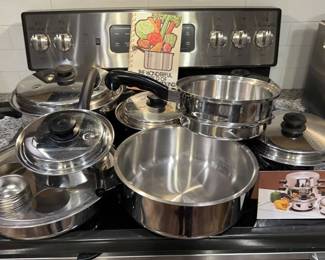 Five Star 180 Set by Saladmaster Pot/Pan Set