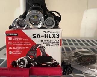Headlamp Kit SA-HLX3 Waterproof LED High Power 