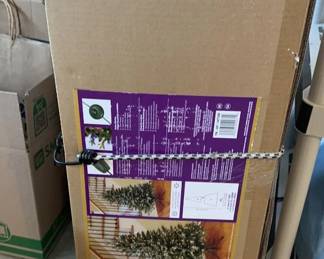 Christmas Tree Slim Style 4Ft Colored Lights